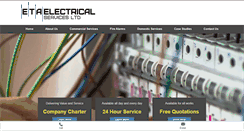 Desktop Screenshot of etaelectrical.com
